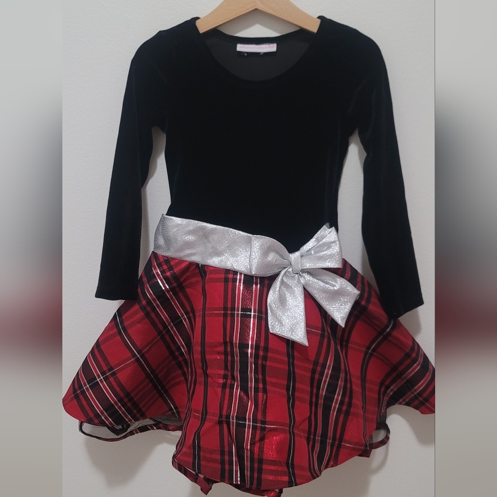 Little Girls Holiday Christmas Party dress 5-6T